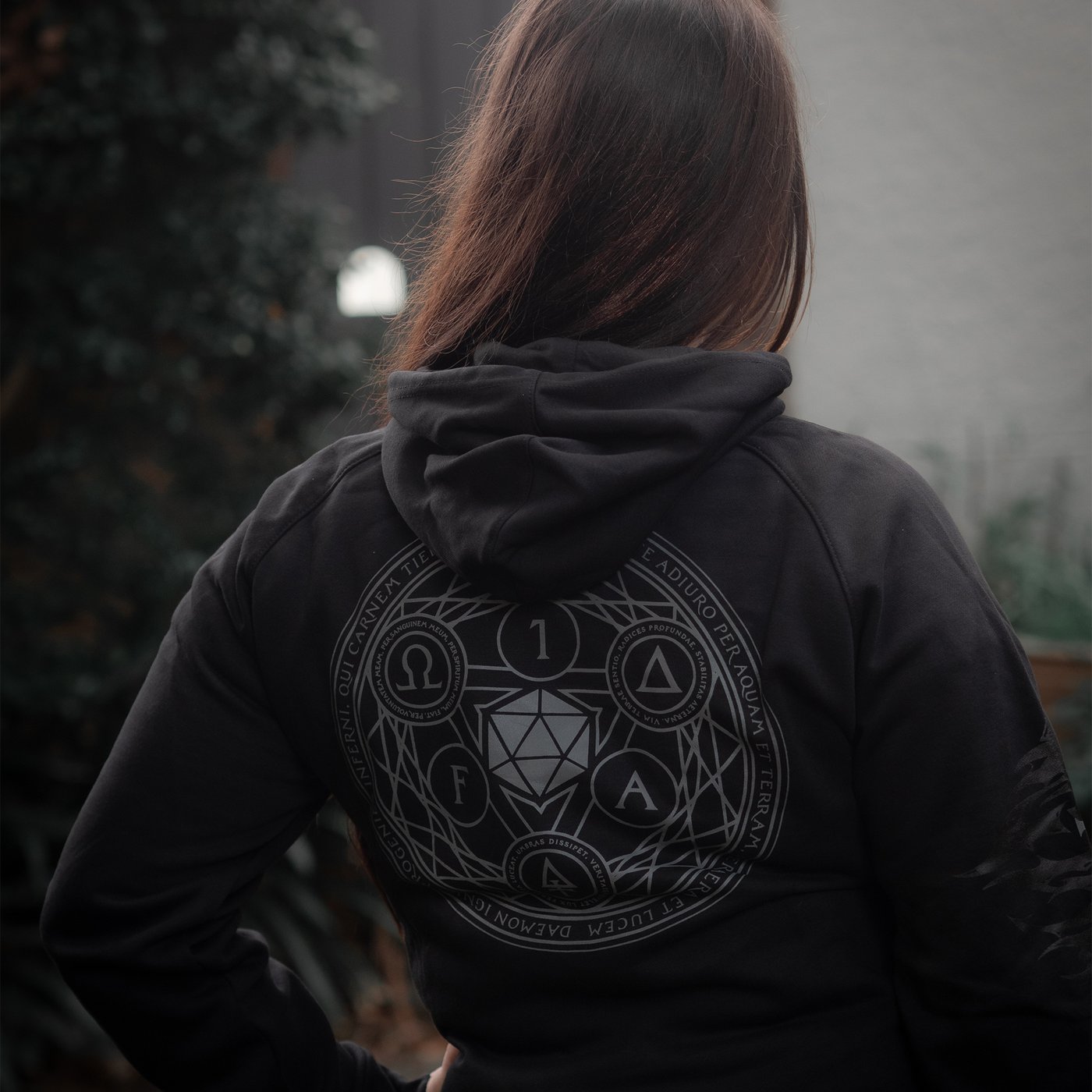 Black Metal Hoodie | 1 For All | COLAB Merchandising